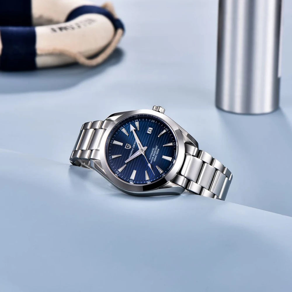 Luxury 40MM Mechanical Automatic Watch Waterproof Luminous Stainless Steel Watch Sapphire Business Watches for Man