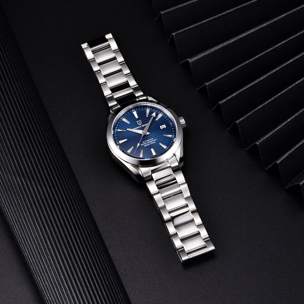 Luxury 40MM Mechanical Automatic Watch Waterproof Luminous Stainless Steel Watch Sapphire Business Watches for Man