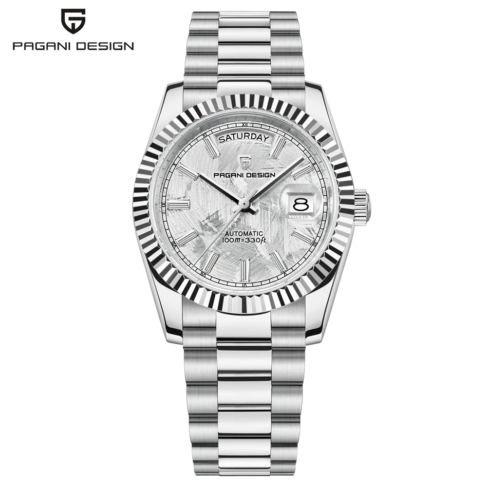 2025 New Men'S Watches Mechanical Top Brand Luxury Automatic Watch for Men AR Sapphire Glass Calendar Wrist Watch