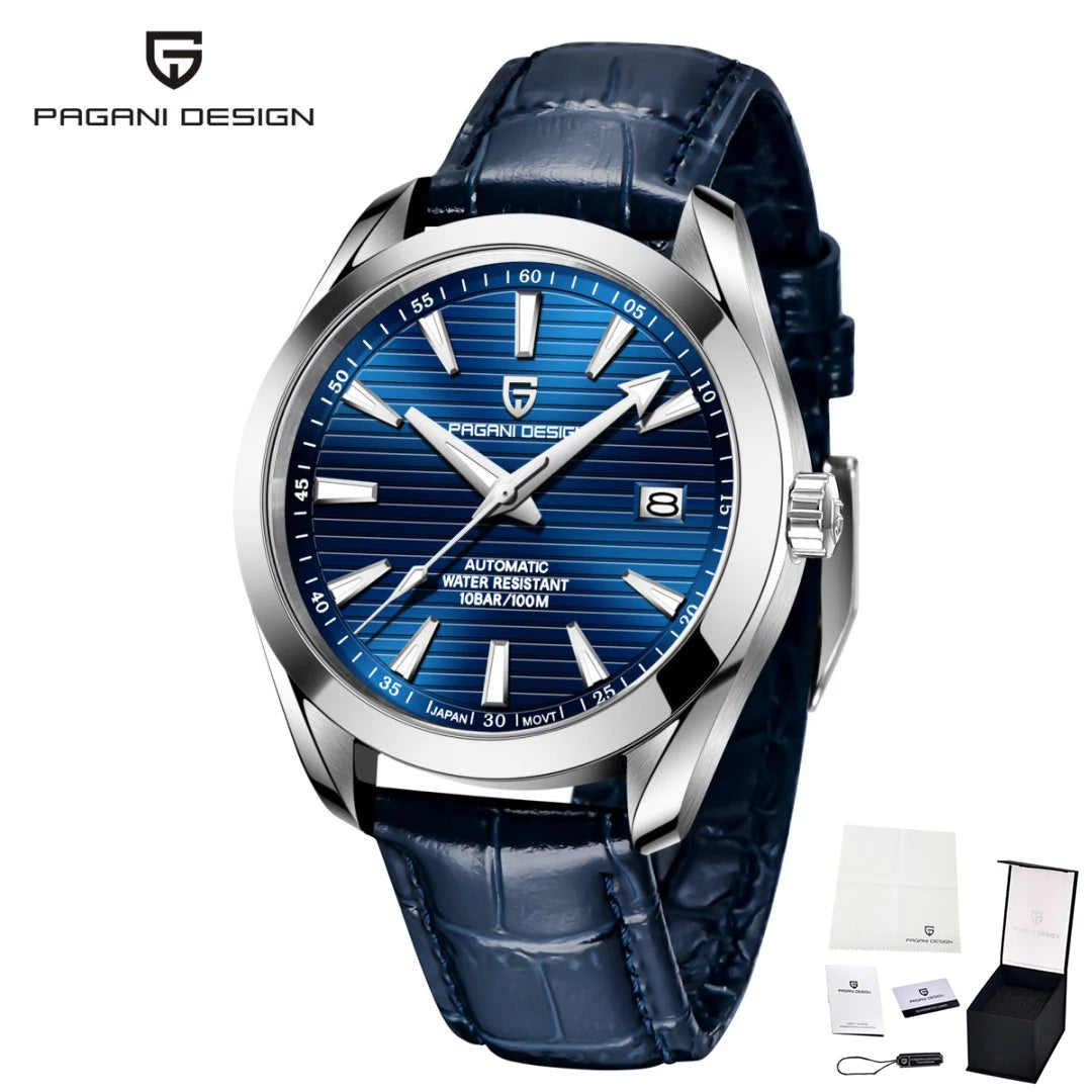 Luxury 40MM Mechanical Automatic Watch Waterproof Luminous Stainless Steel Watch Sapphire Business Watches for Man