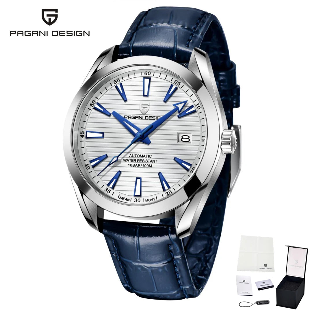 Luxury 40MM Mechanical Automatic Watch Waterproof Luminous Stainless Steel Watch Sapphire Business Watches for Man