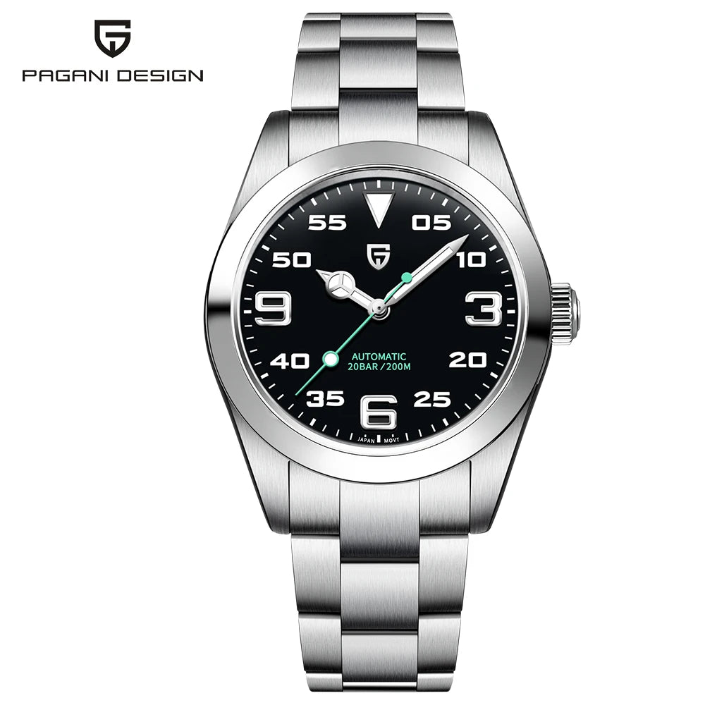 2025 New  Top Brand Men Mechanical Wristwatches Luxury Sapphire Glass AR Coated Automatic Watch 40MM Watch for Men